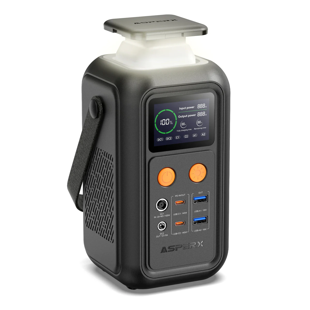 ASPERX 192Wh Portable Charging Power Station portable power station