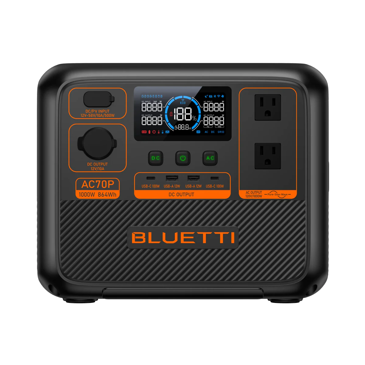 BLUETTI AC70P portable power station