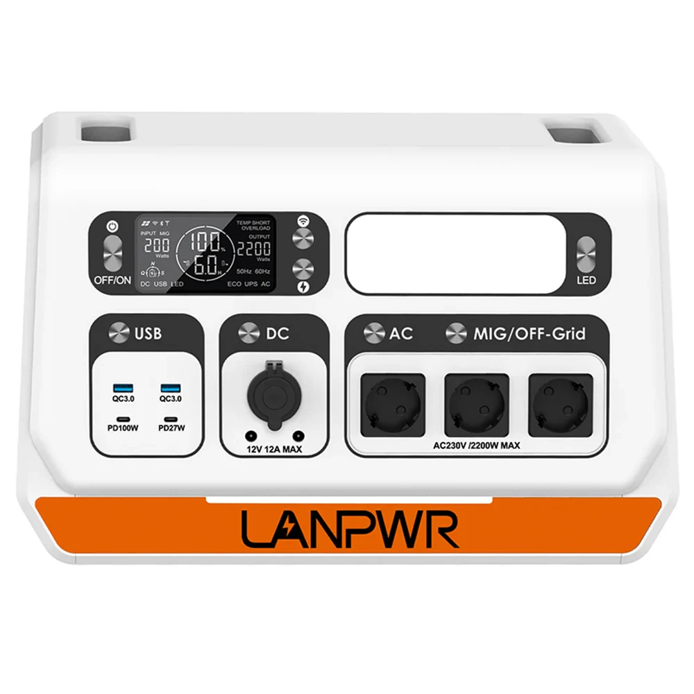 LANPWR 2200PRO portable power station