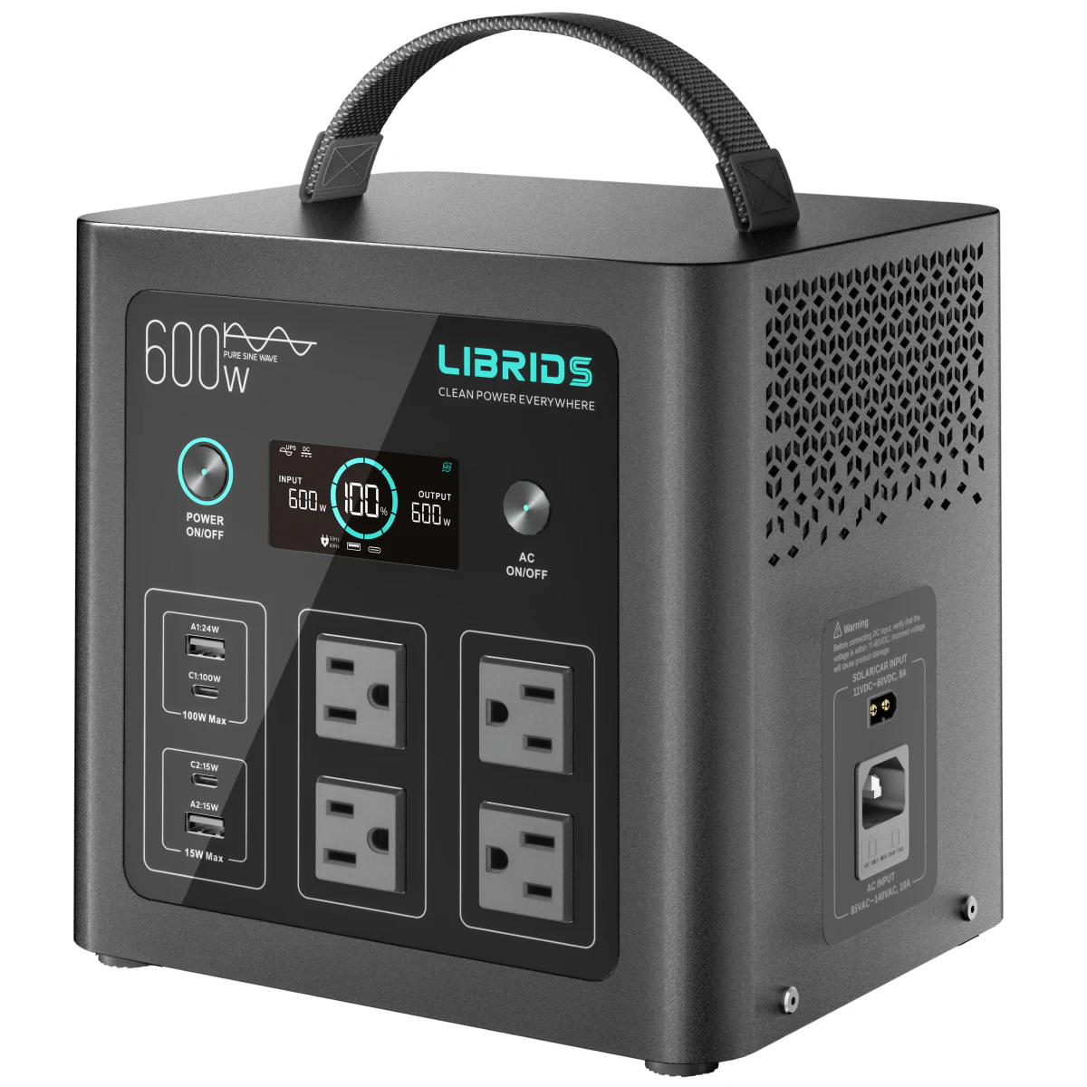 Librids C600 portable power station