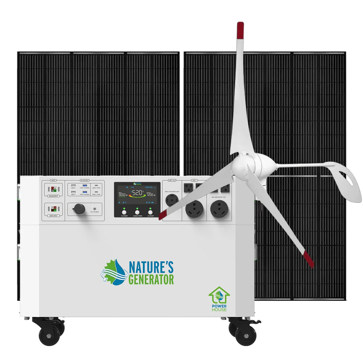 Nature's Generator Powerhouse Gen 2 portable power station