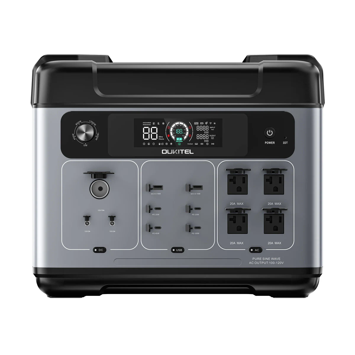 OUKITEL P2001 Plus portable power station