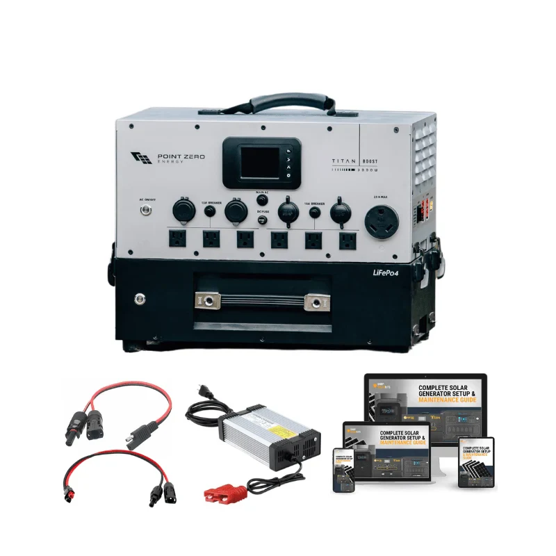 Point Zero Energy Titan Boost portable power station